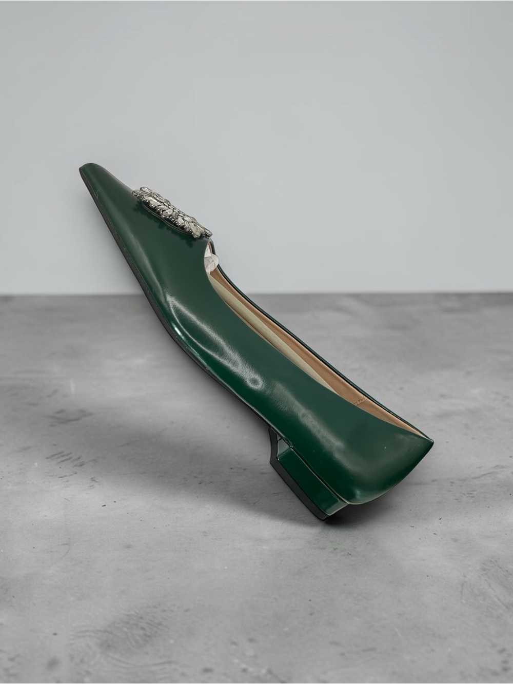 C.Paravano Crystal Dark Green 8.5 New in Box - Picture 3 of 7